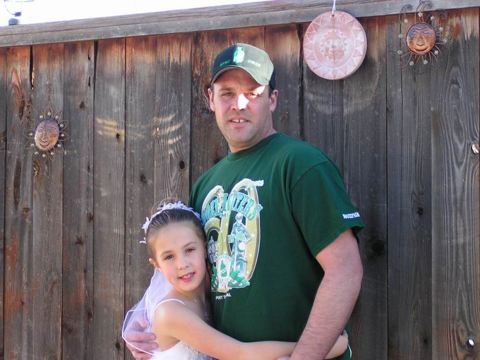 kayleen and her dad....